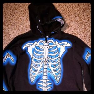 Boys Tony Hawk Zip Up Hoodie
